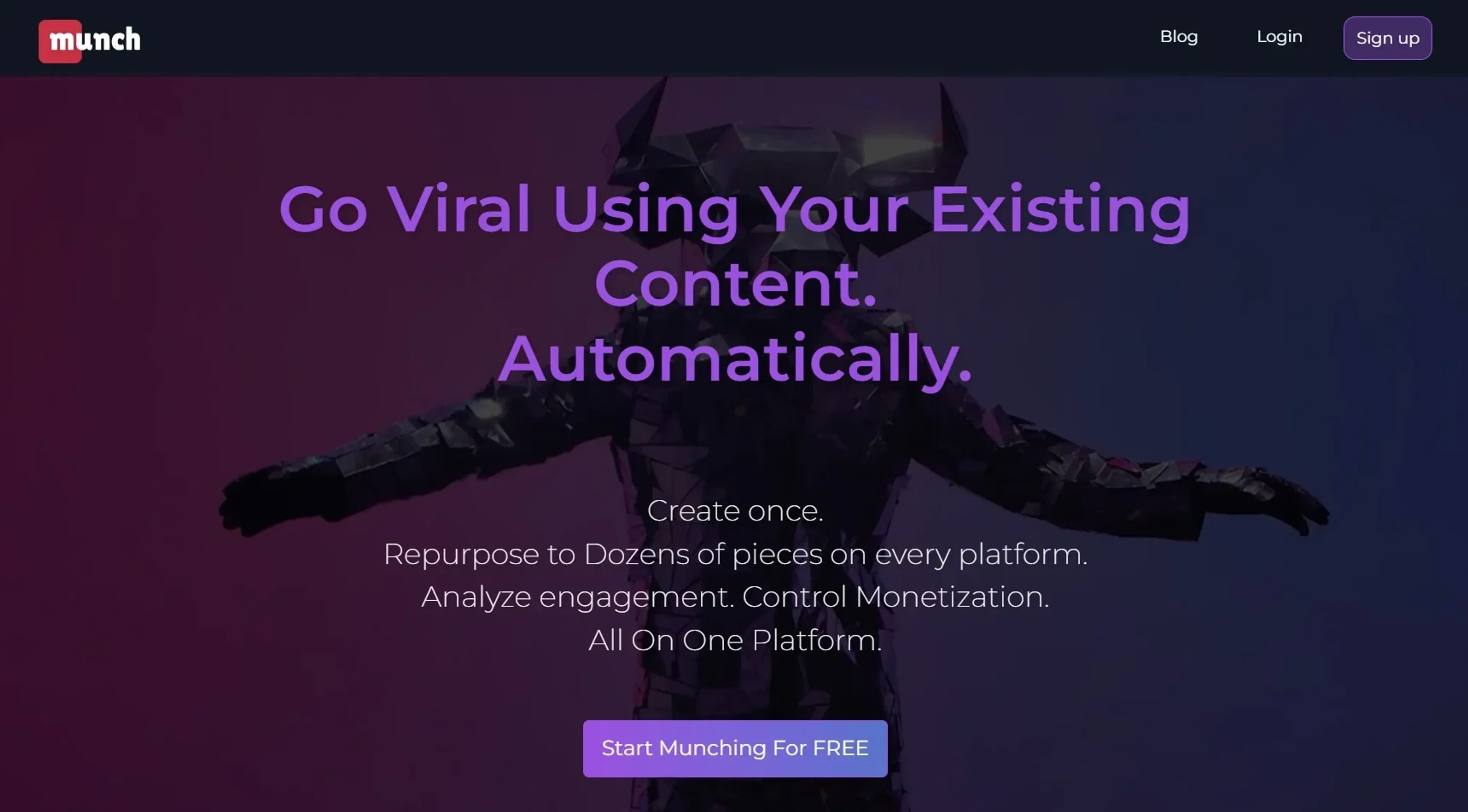 Munch product screenshot