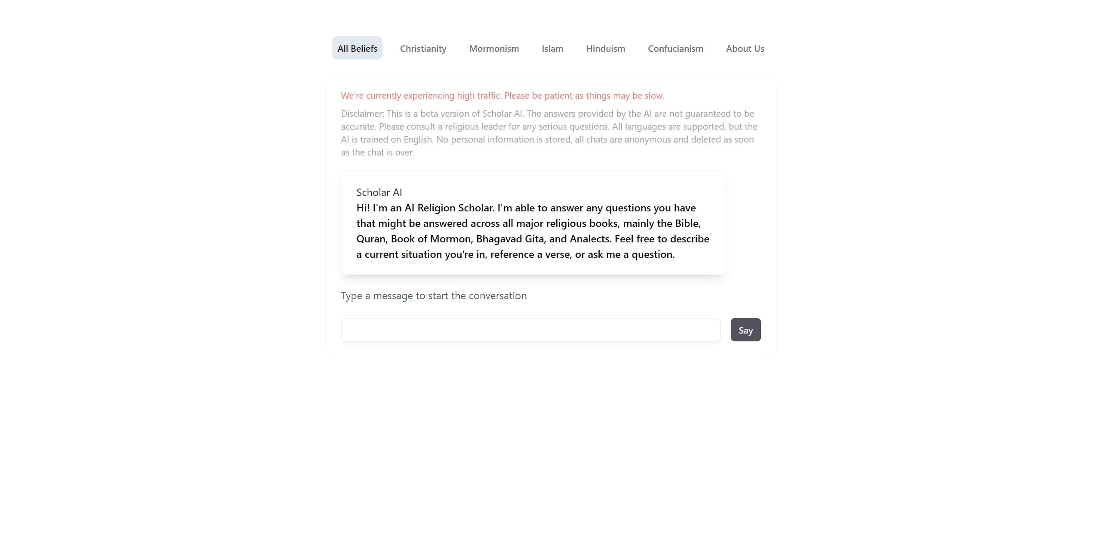 TENSOR CHURCH product screenshot