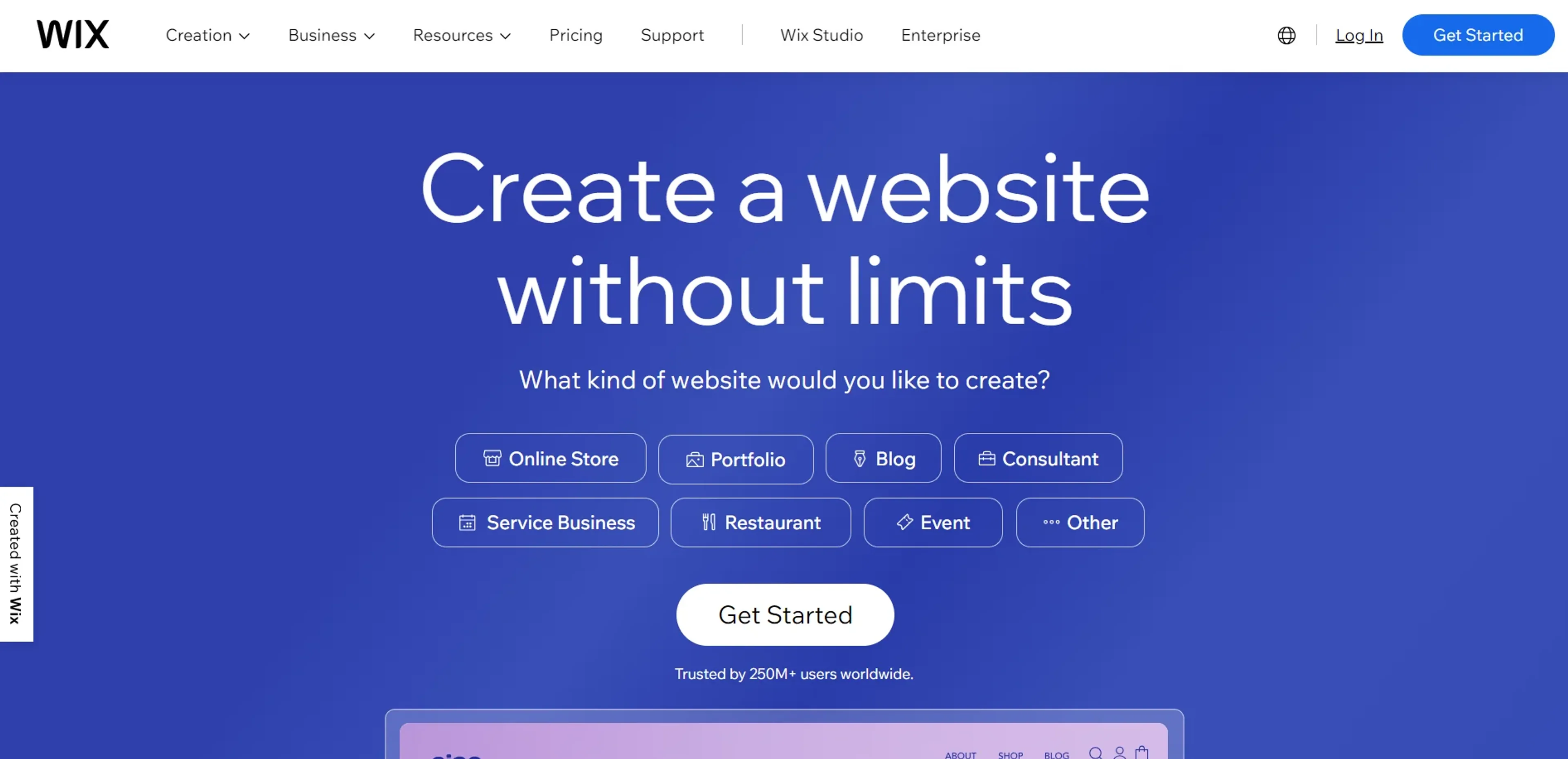 Wix ADI product screenshot